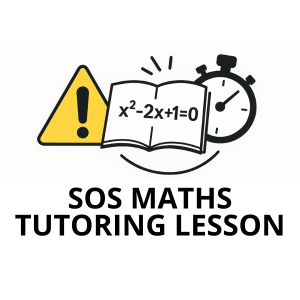 SOS Maths Tutoring Lesson (Urgent Lesson)